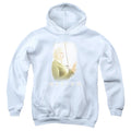 Medium White Light Youth Hoodie