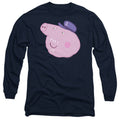 Peppa Pig Grandpa Pig Face Long Sleeve T-Shirt