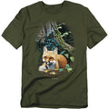 Wild Wings Cozy Retreat Red Fox T-Shirt