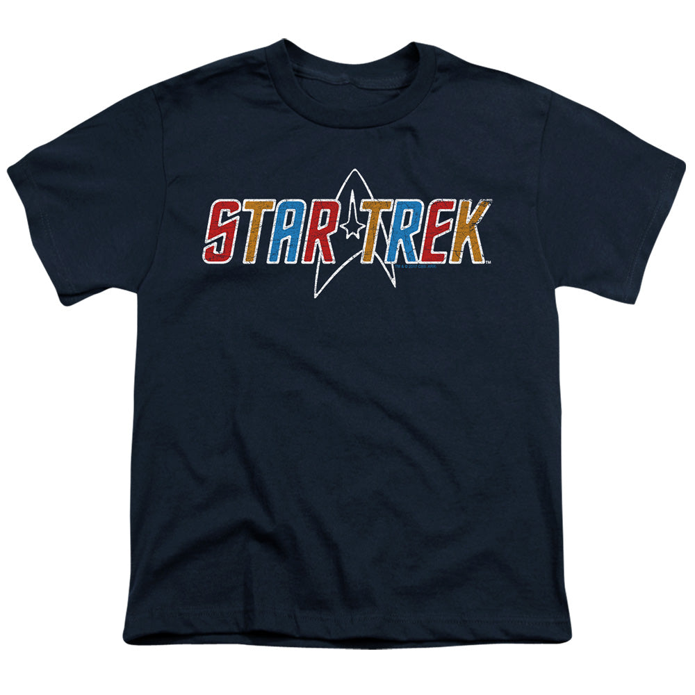 Star Trek Multi Colored Logo Youth/Toddler T-Shirt
