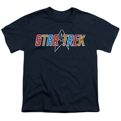 Star Trek Multi Colored Logo Youth/Toddler T-Shirt