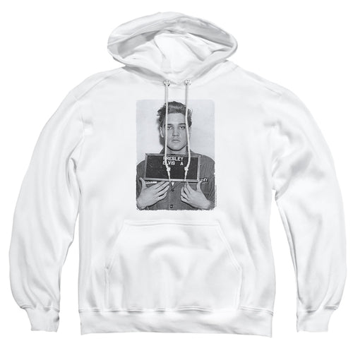 Elvis Presley Army Mug Shot Pullover Hoodie