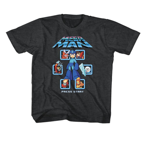 Mega Man 1 Select Screen Remix Youth/Toddler T-Shirt