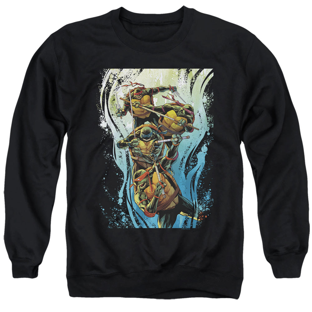 Teenage Mutant Ninja Turtles Cool Rainbow Warriors Crewneck Sweatshirt