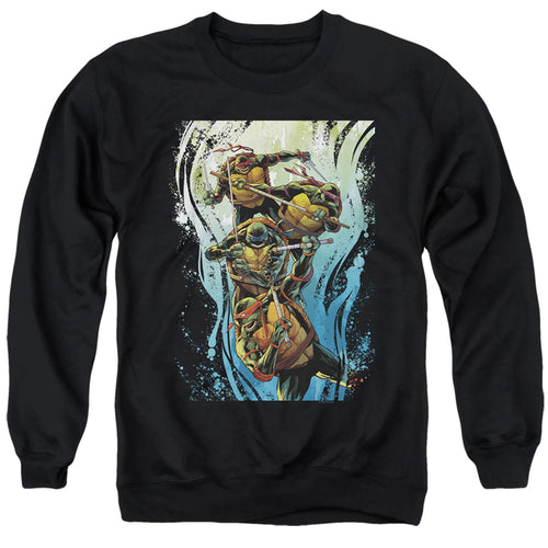 Teenage Mutant Ninja Turtles Cool Rainbow Warriors Crewneck Sweatshirt