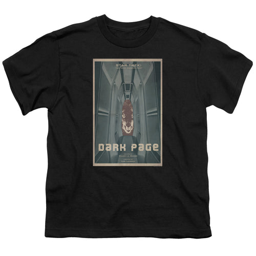 Star Trek Dark Page Black Youth/Toddler T-Shirt