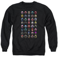 Mighty Morphin Power Rangers Visual Timeline Crewneck Sweatshirt