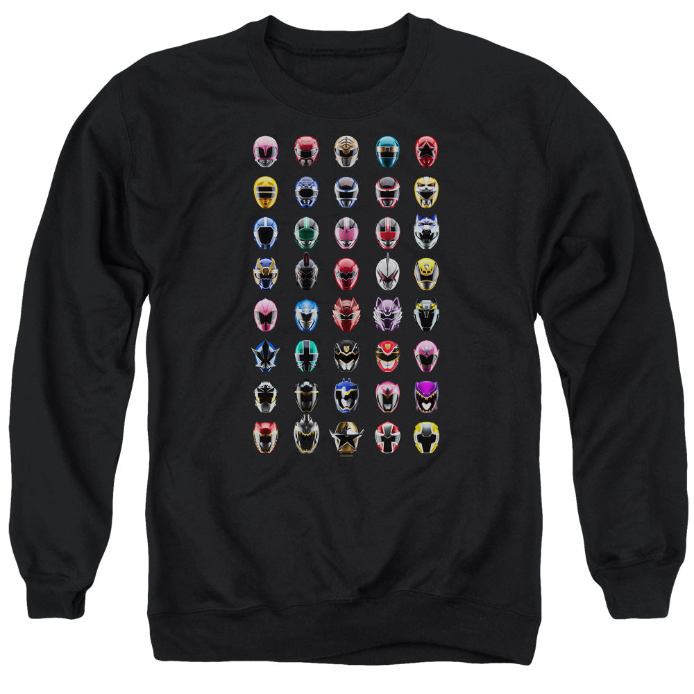 Mighty Morphin Power Rangers Visual Timeline Crewneck Sweatshirt