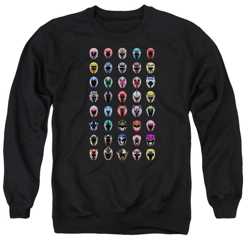 Mighty Morphin Power Rangers Visual Timeline Crewneck Sweatshirt