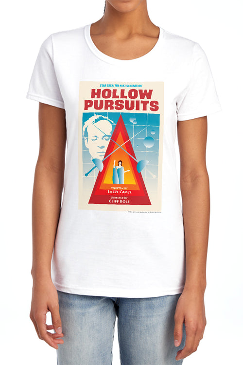 Star Trek Hollow Pursuits Womens T-Shirt