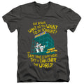 Pinky and the Brain Take Over the World V-Neck T-Shirt