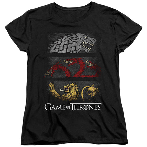 Game of Thrones Sigil Banners Womens T-Shirt