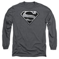 Superman Super Metallic Shield Long Sleeve T-Shirt