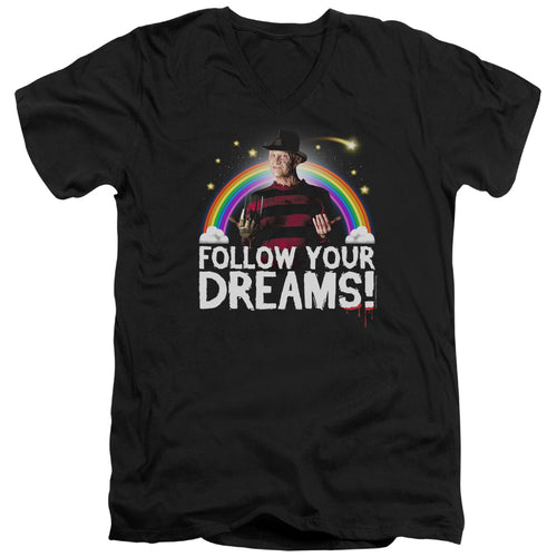 Friday the 13th Follow Your Dreams V-Neck T-Shirt