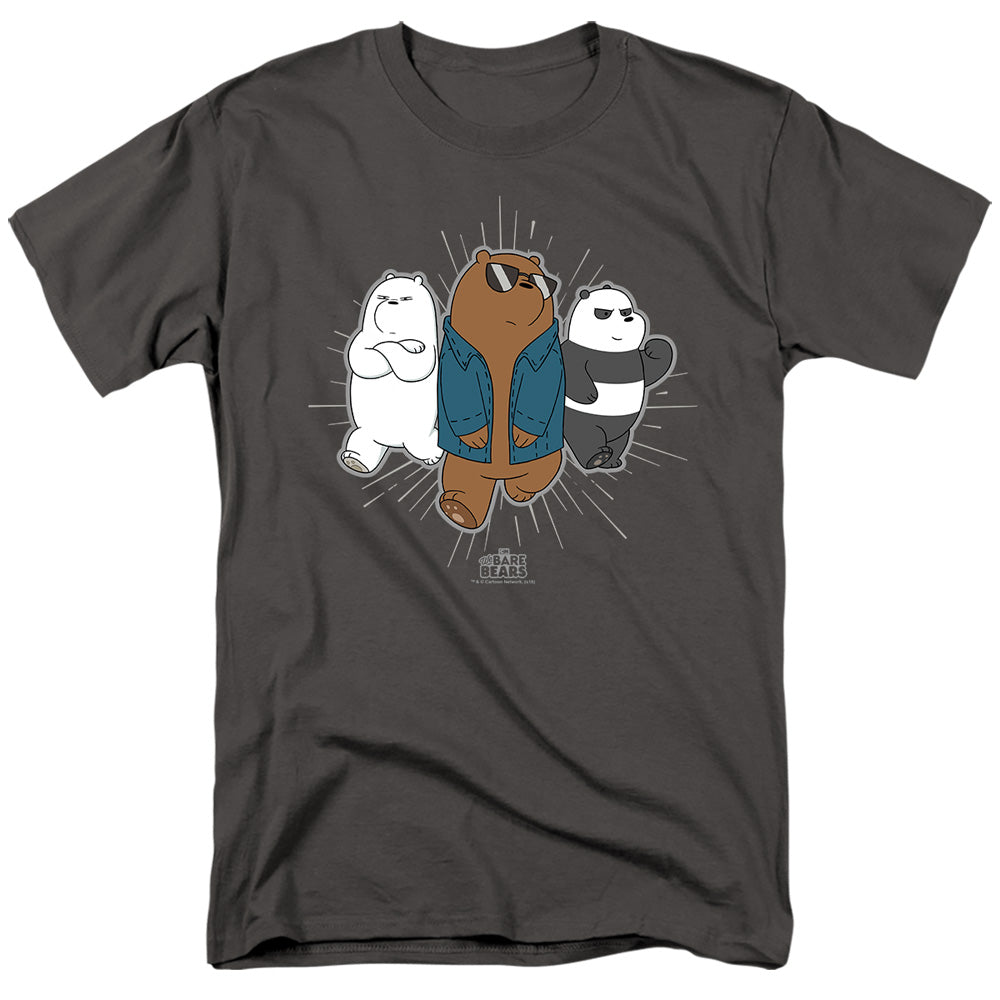 We Bare Bears Grizz Denim Jacket T-Shirt
