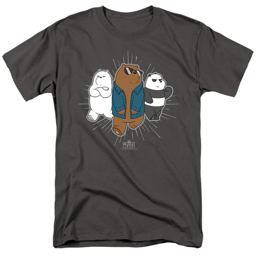 We Bare Bears Grizz Denim Jacket T-Shirt