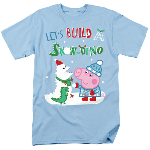 Peppa Pig George Pig Snow Dinosaurs for Christmas T-Shirt