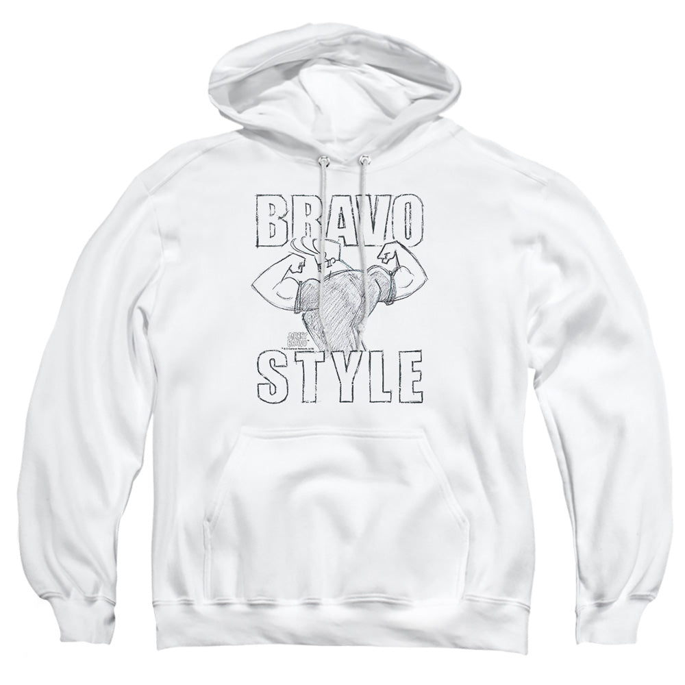 Johnny Bravo Bravo Style Pullover Hoodie