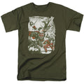 Justice League Green And Red T-Shirt
