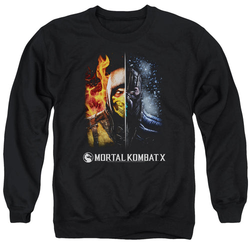 Mortal Kombat 9 Fire and Ice Crewneck Sweatshirt