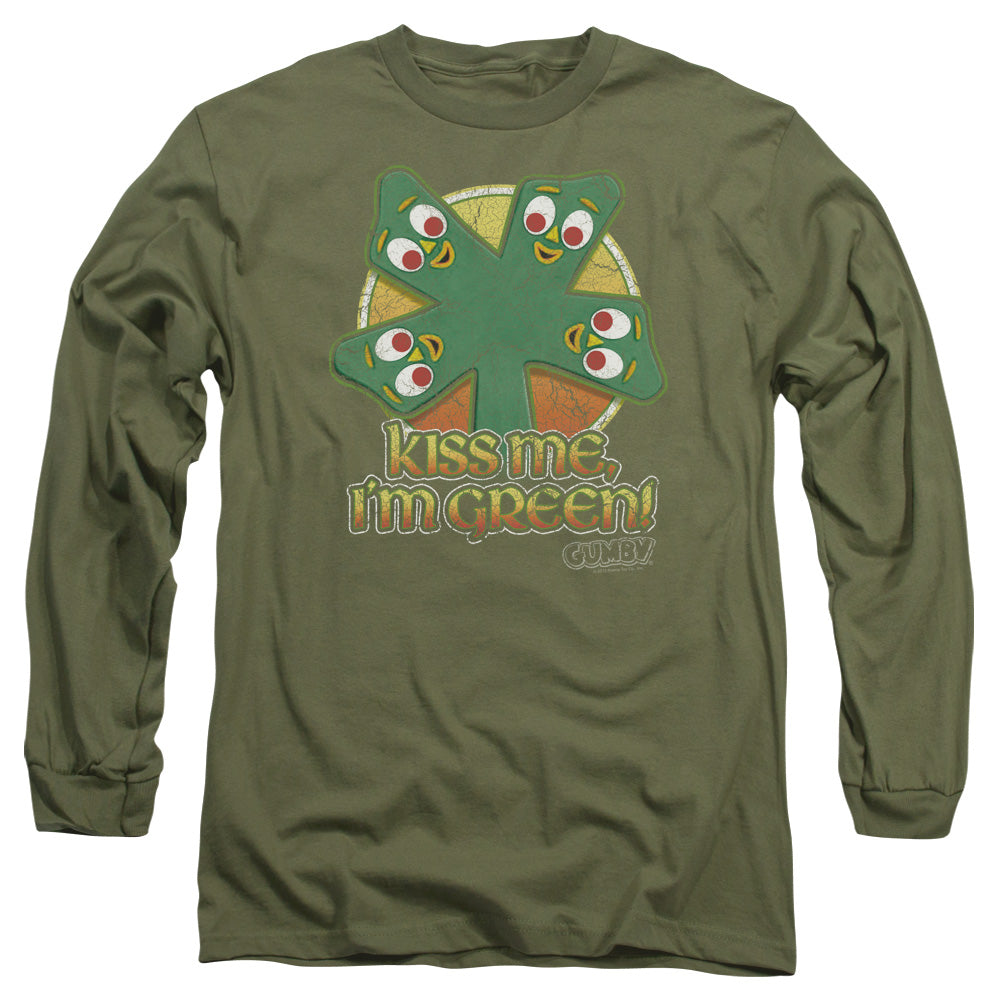 Gumby Kiss Me Long Sleeve T-Shirt