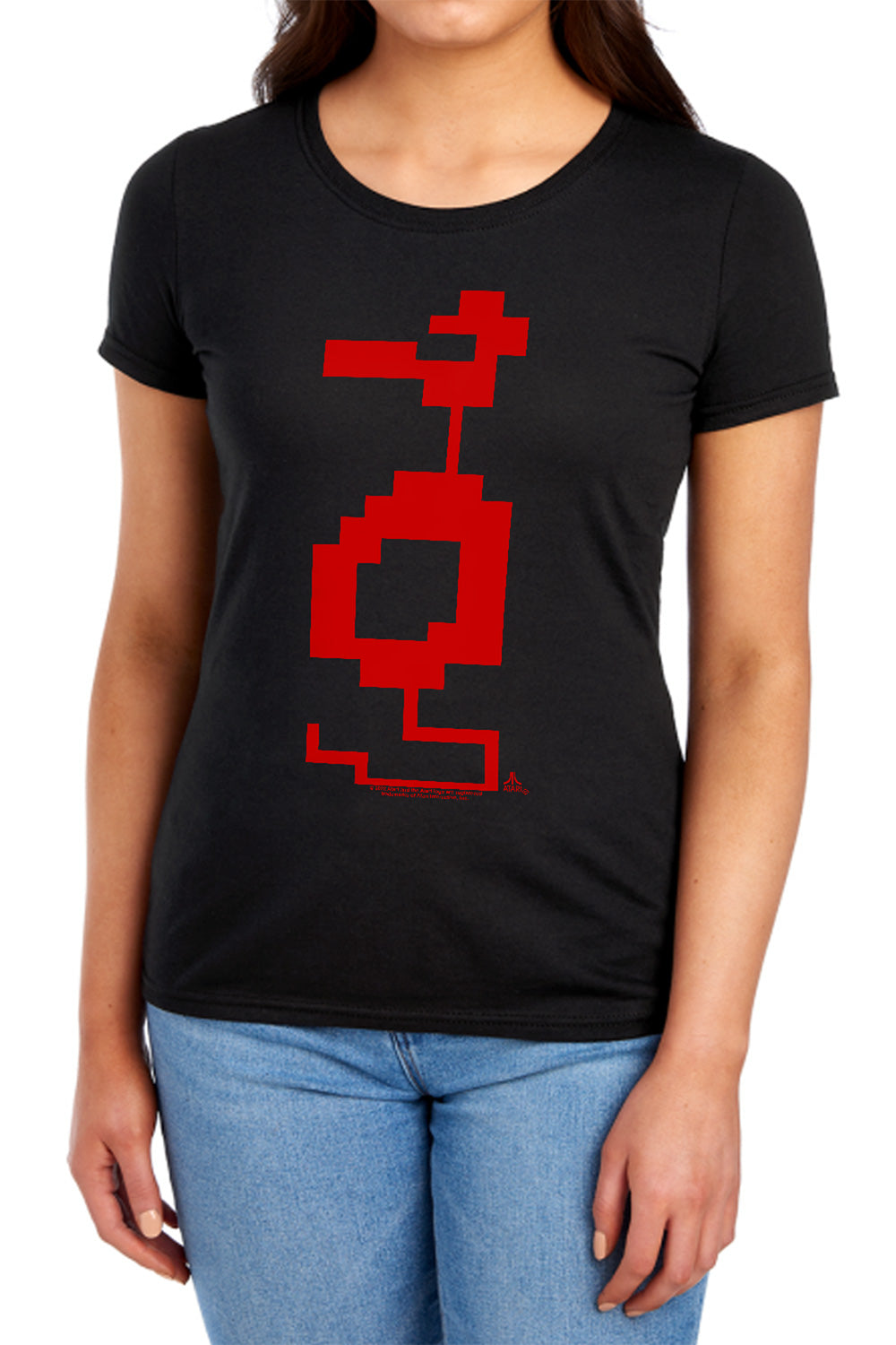 Atari Adventure Dragon Red Womens T-Shirt