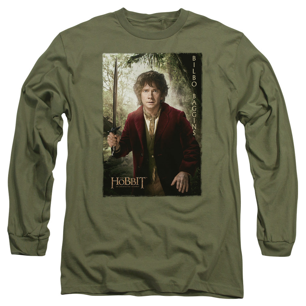 The Hobbit Bilbo Forest Poster Long Sleeve T-Shirt