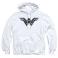 Batman v Superman Folded And Distressed Pullover Hoodie