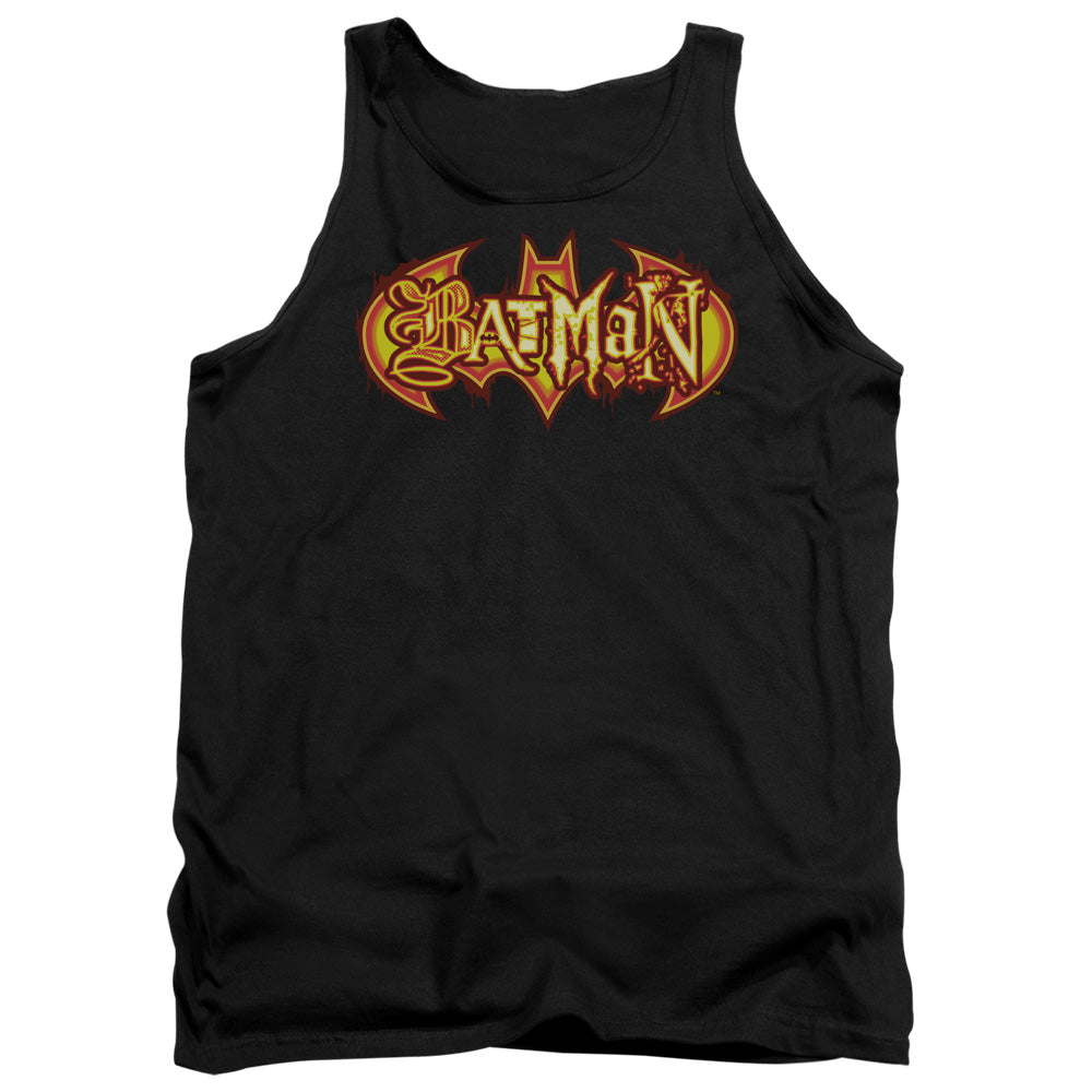Batman Fiery Shield Tank Top