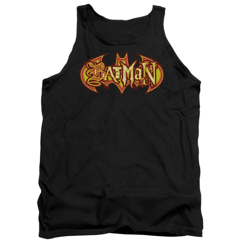 Batman Fiery Shield Tank Top