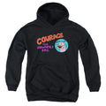 Courage the Cowardly Dog Courage Logo Youth Hoodie