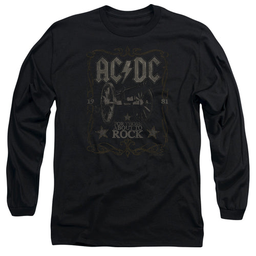 AC/DC Rock Label Long Sleeve T-Shirt