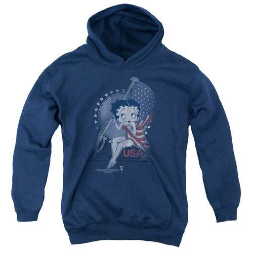 Betty Boop Proud Betty Youth Hoodie