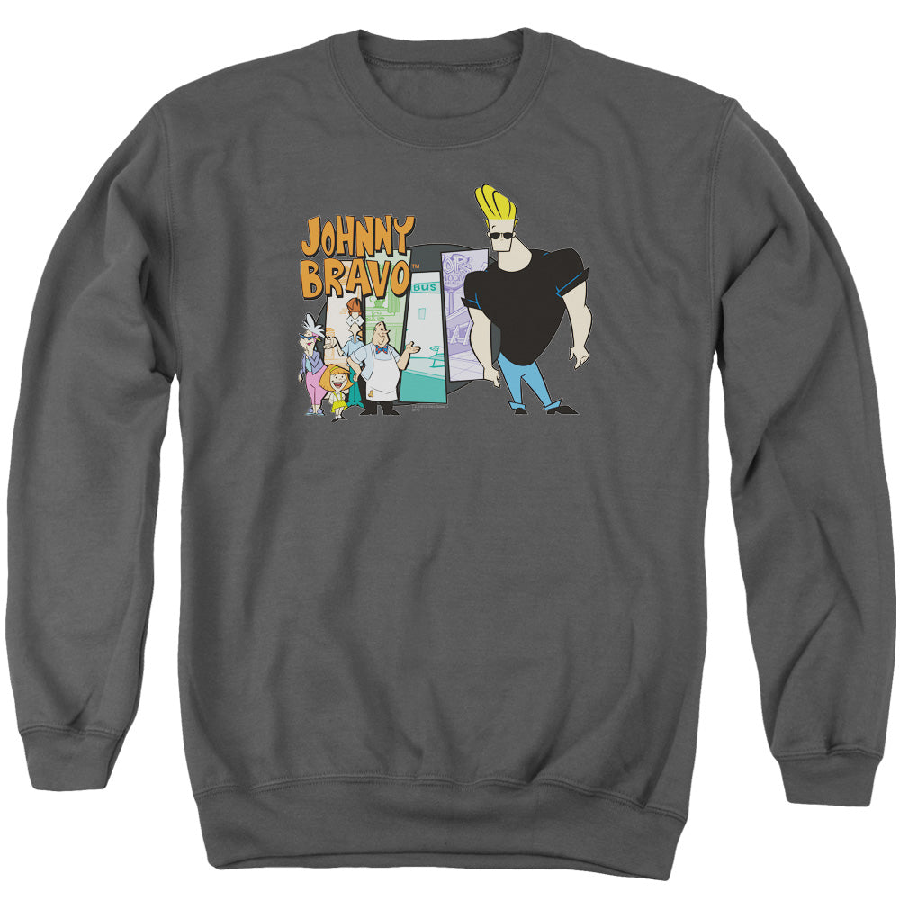 Johnny Bravo Johnny & Friends Crewneck Sweatshirt