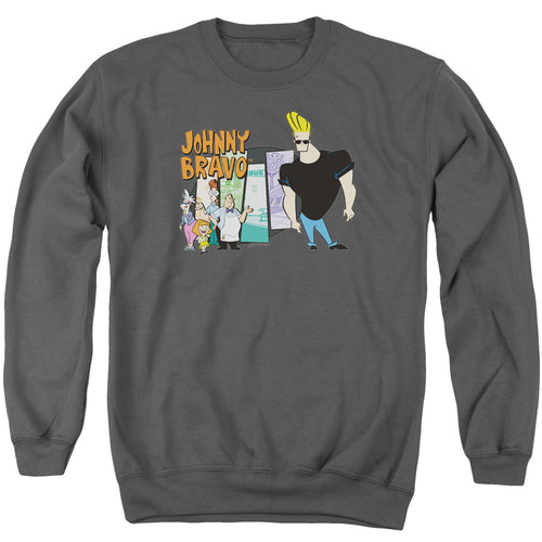 Johnny Bravo Johnny & Friends Crewneck Sweatshirt