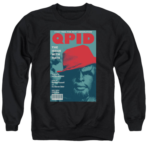 Star Trek Qpid Black Crewneck Sweatshirt