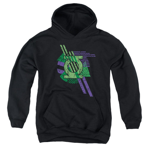 DC Comics Lantern Shapes Youth Hoodie