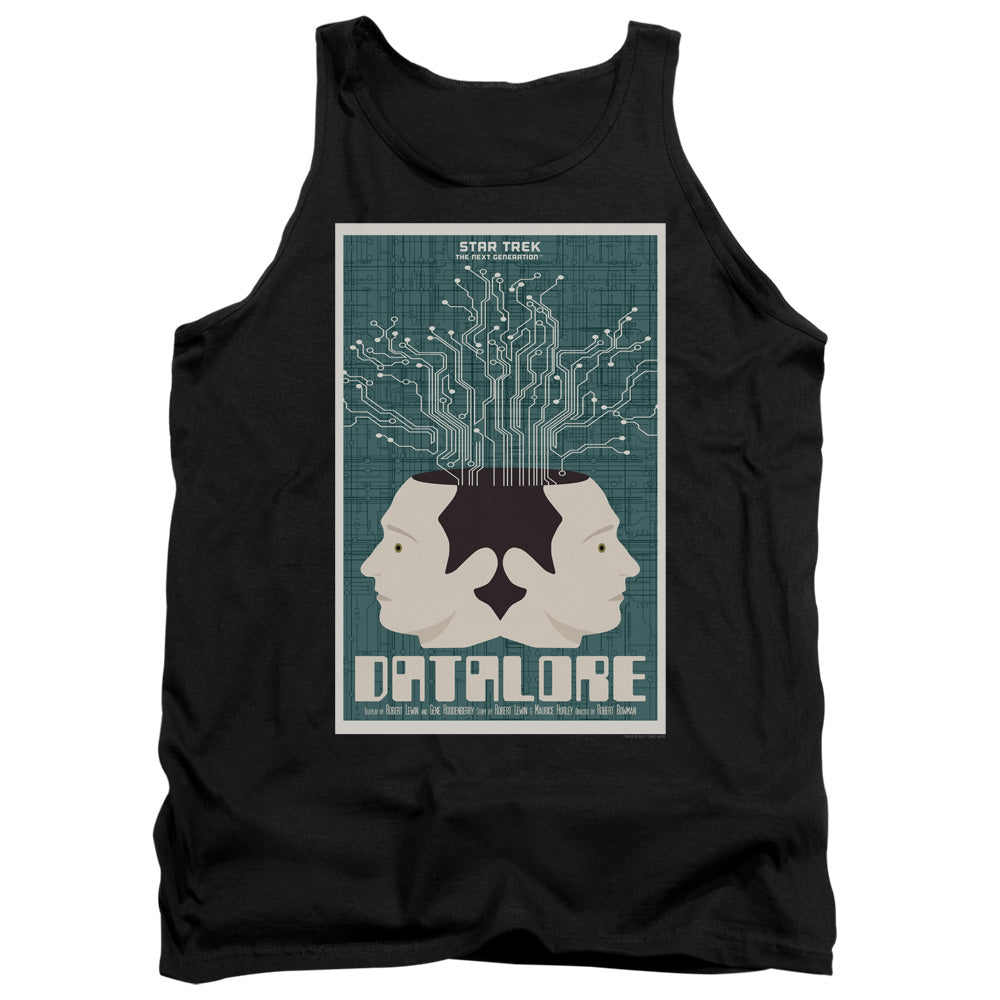 Star Trek Datalore Black Tank Top