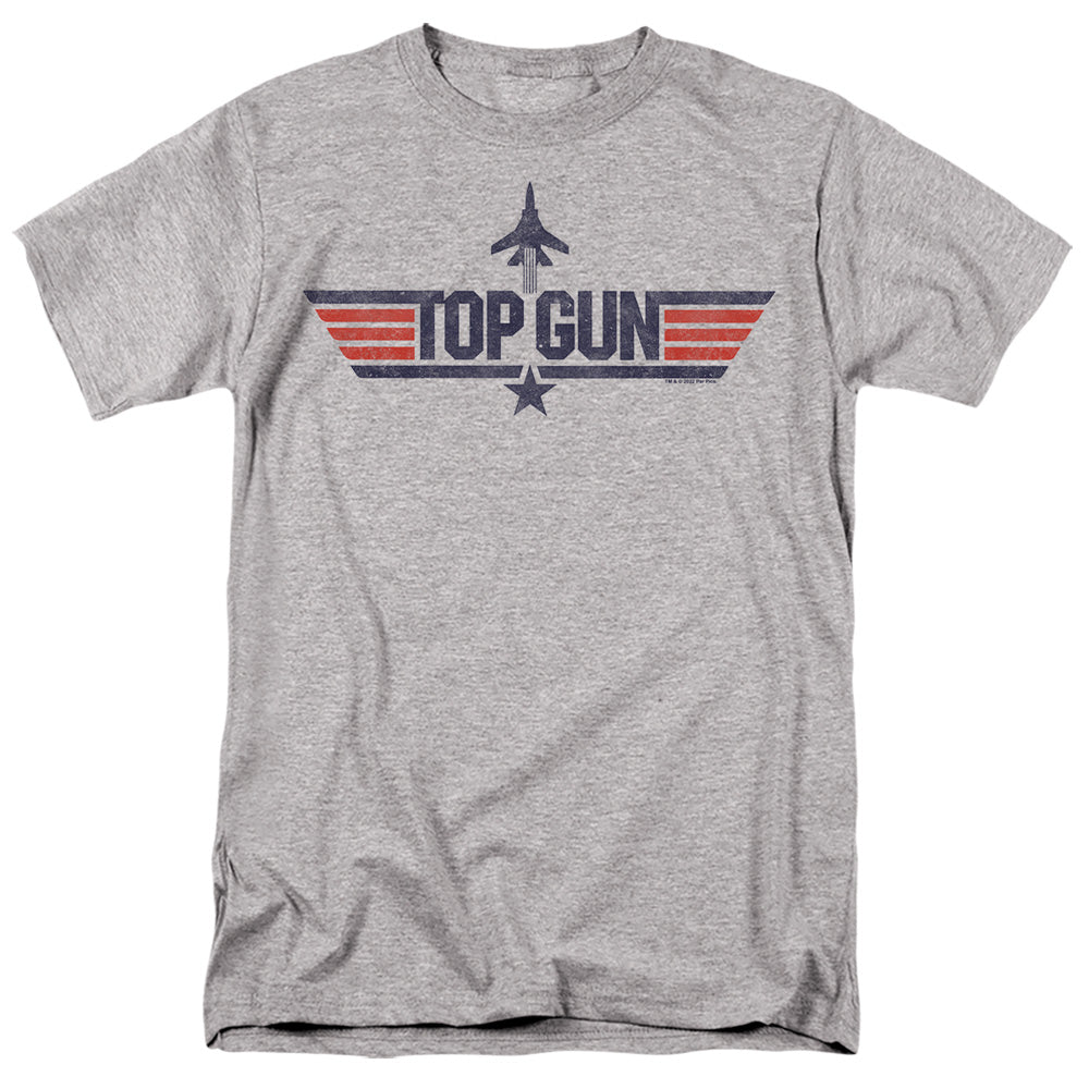 Top Gun Logo Grey T-Shirt