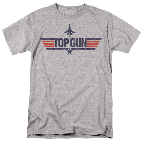 Top Gun Logo Grey T-Shirt