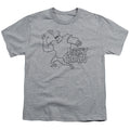 Johnny Bravo Jb Line Art Youth/Toddler T-Shirt
