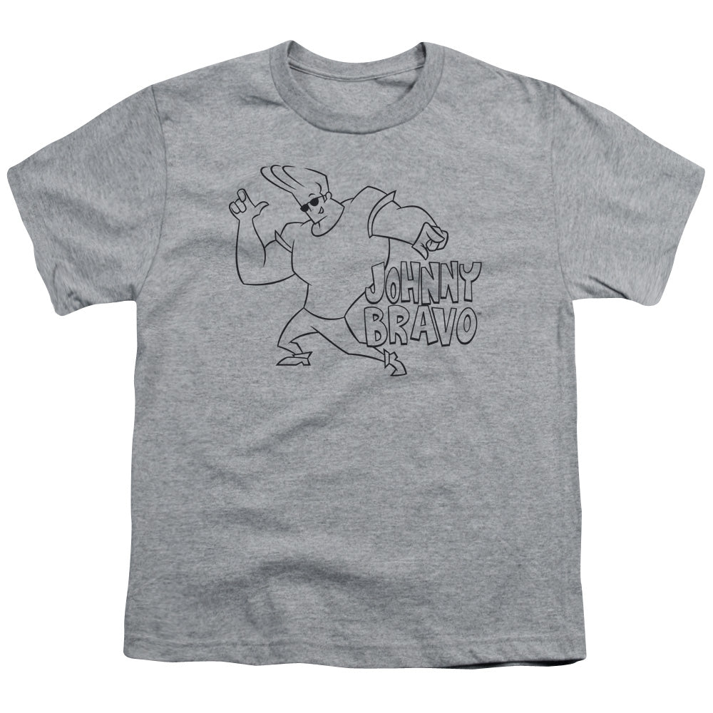Johnny Bravo Jb Line Art Youth/Toddler T-Shirt