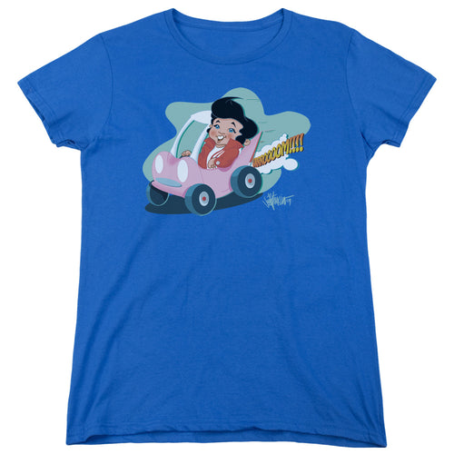 Elvis Presley Speedway Womens T-Shirt