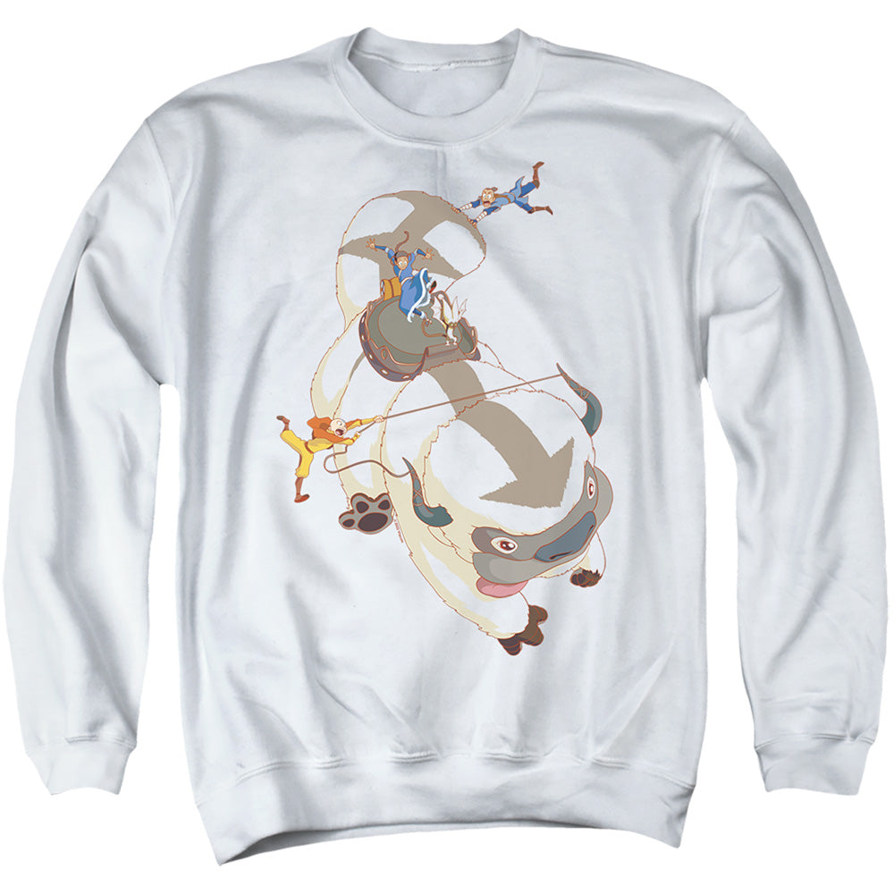Avatar: The Last Airbender Hang On Appa Crewneck Sweatshirt