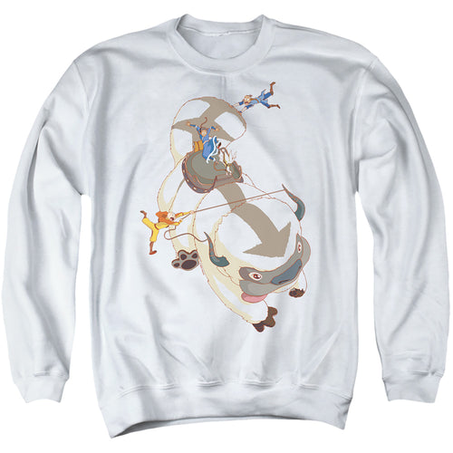 Avatar: The Last Airbender Hang On Appa Crewneck Sweatshirt