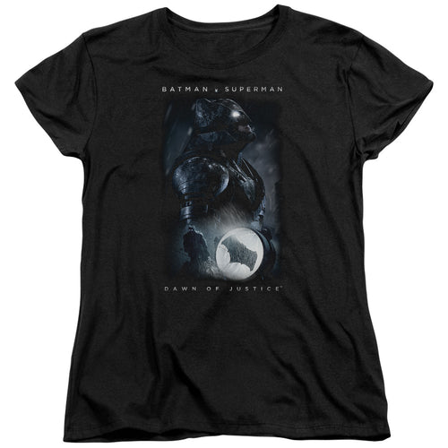 Batman v Superman Signal Womens T-Shirt