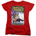 The Princess Bride Alt Poster Red Womens T-Shirt