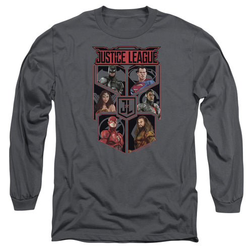 Justice League League Of Six Long Sleeve T-Shirt
