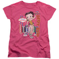 Betty Boop Wet Your Whistle Womens T-Shirt
