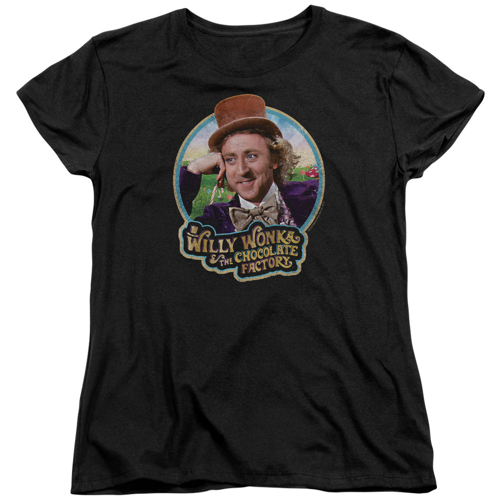 Willy Wonka & the Chocolate Factory It's Scrumdidilyumptious Womens T-Shirt